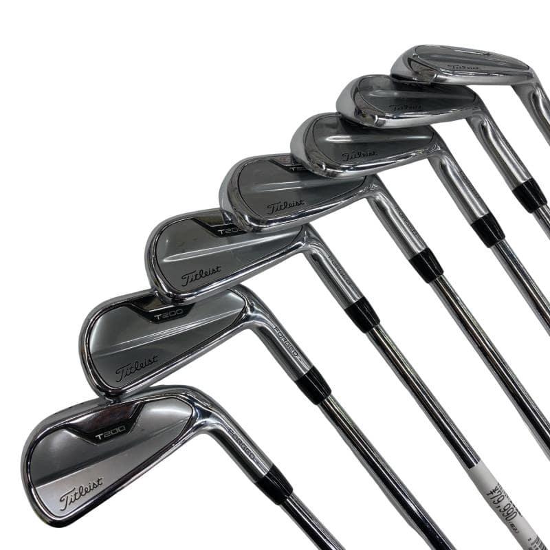 超美品！2021年Titleist タイトリスト T200 アイアン７本セットS Titleist（タイトリスト） Titleist T200(2021) 7S アイアンセット IR