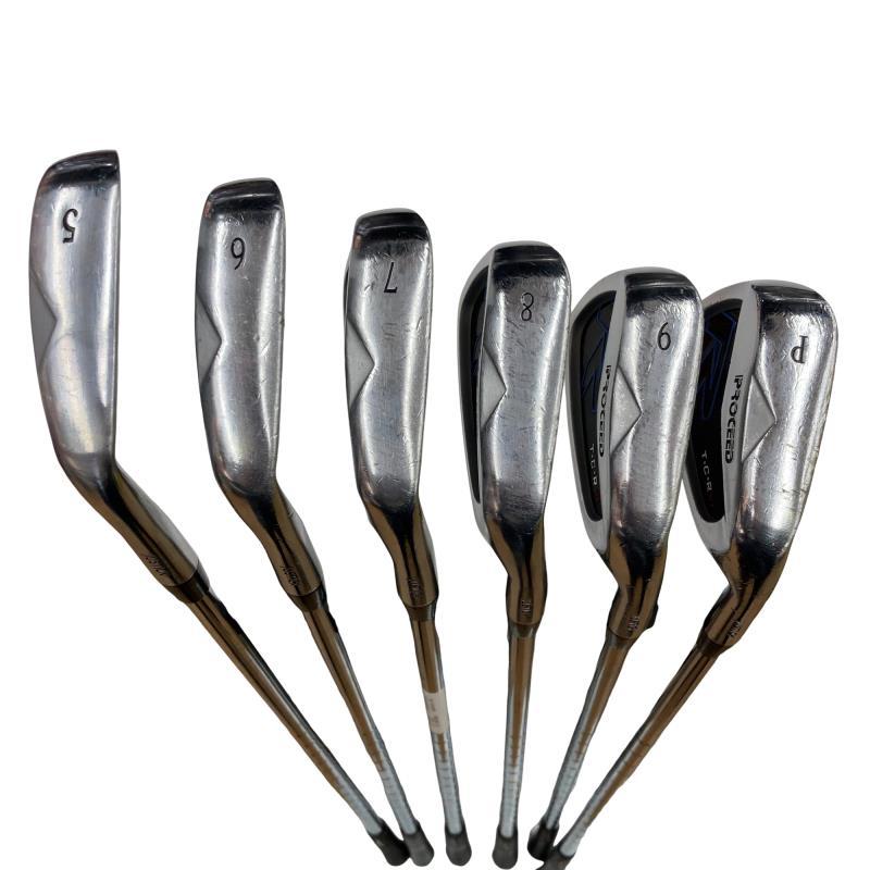 ジャスティック PROCEED TOUR CONQUEST R VI 6S アイアンセット IR フレックスS_4