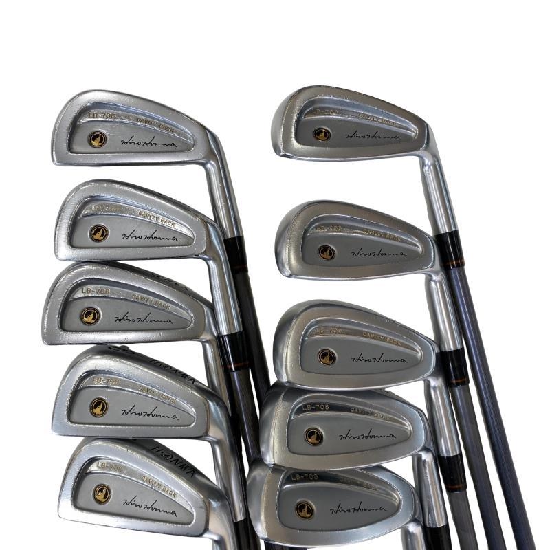 【希少】本間 ホンマ レフティ LB-708 10本アイアンセット 左利き用 HONMA GOLF（本間ゴルフ） LB-708 黒七宝 10S アイアンセット IR