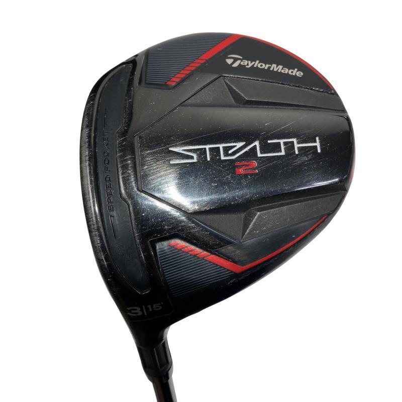 【美品】 TaylorMade STEALTH2 3W 硬さR TaylorMade（テーラーメイド） STEALTH2 3W レフティ フェアウェイ