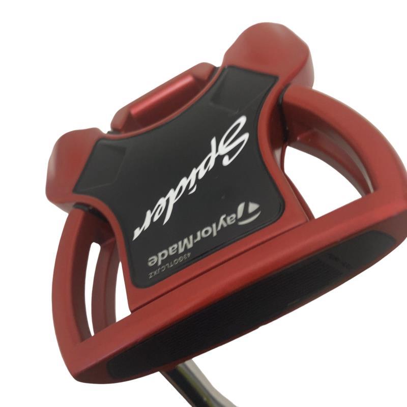 新品テーラーメイド ゴルフ Spider Red パター ダブルベンド 35 TaylorMade（テーラーメイド） Spider RED ダブルベンド 35インチ