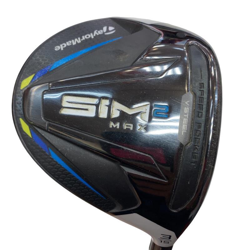 TaylorMade SIM2 MAX フェアウェイウッド 3Ｗ TaylorMade（テーラーメイド） SIM2 MAX 3W フェアウェイウッド FW