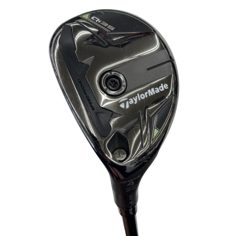 美品テーラーメイドQI35 U4 22° S 40.25インチ TaylorMade（テーラーメイド） Qi35 U4 レフティ ユーティリティ UT