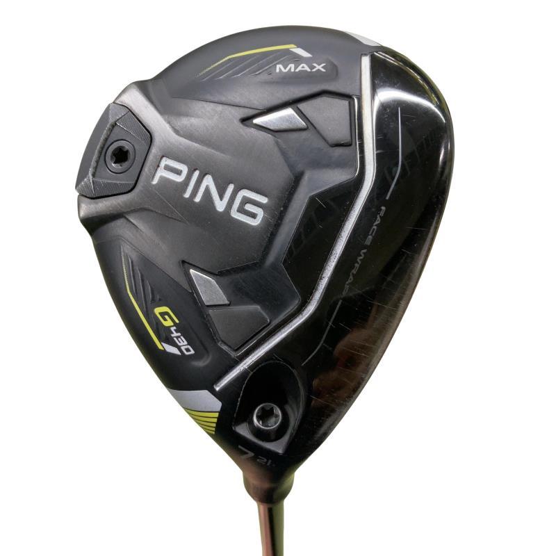 【美品】PING G430 MAX フェアウェイウッド　7W PING（ピン） G430 MAX 7W フェアウェイウッド FW フレックスR
