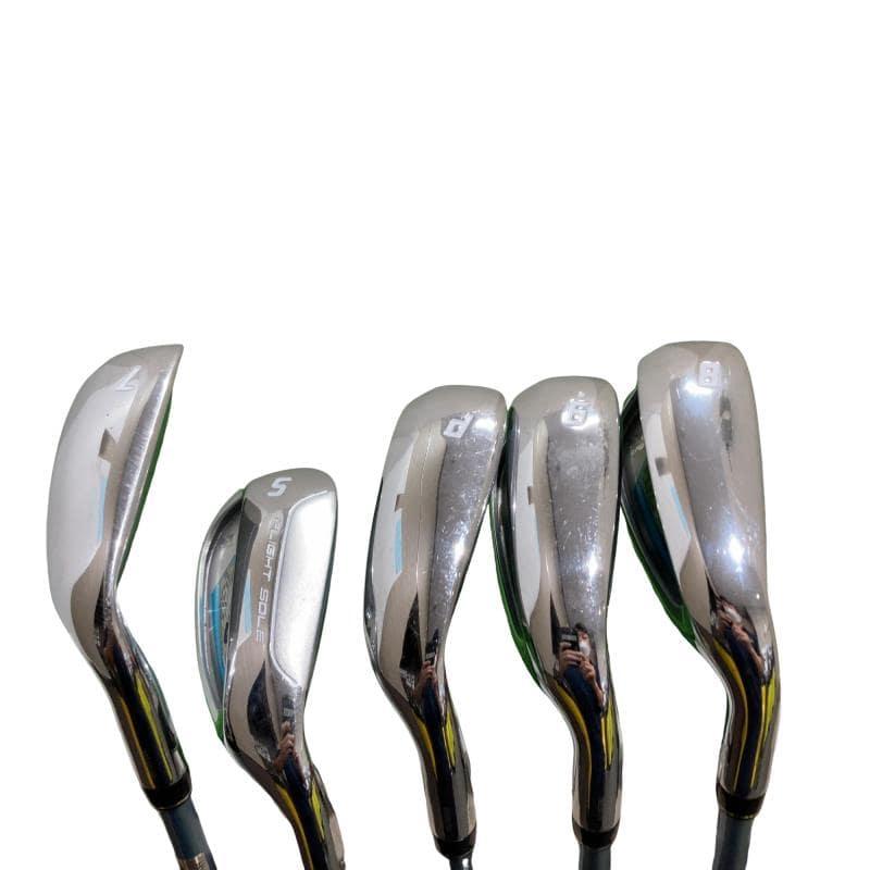 ブリヂストン TOUR B JGR(2019)(ブルー) 5S レディース アイアンセット IR フレックスL_4