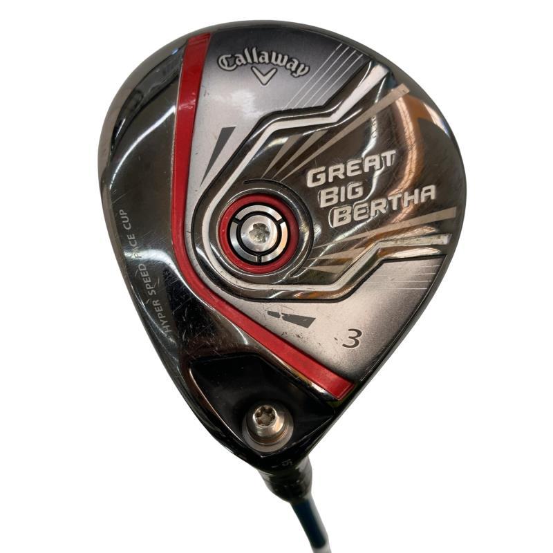 Callaway キャロウェイ グレート ビッグバーサ2015年 FW 3W Callaway（キャロウェイ） GREAT BIG BERTHA(2015) 3W レフティ