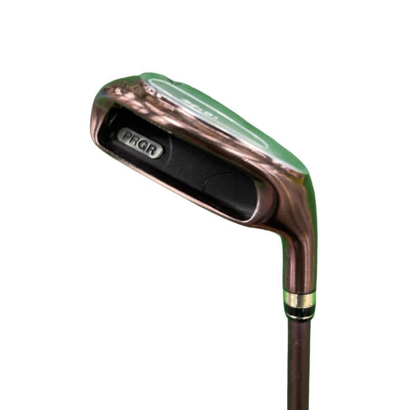ケン　プロギア egg レディース アイアン5本セット　カバー付 PRGR（プロギア） egg POWER CAVITY 5S レディース アイアンセット IR