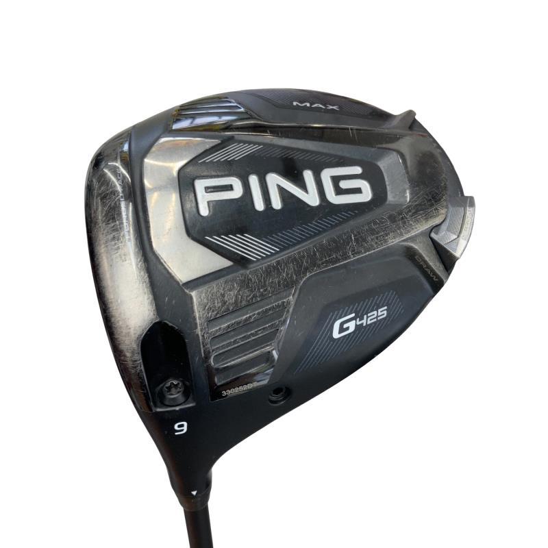 PING G425 MAX ドライバー Sフレックス PING（ピン） G425 MAX 9°(アーコス無し) レフティ ドライバー DR