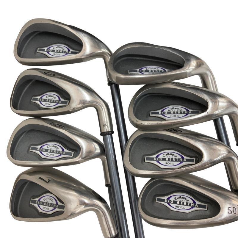 Callaway（キャロウェイ） BIG BERTHA IRONS(2002) 8S レディース USA