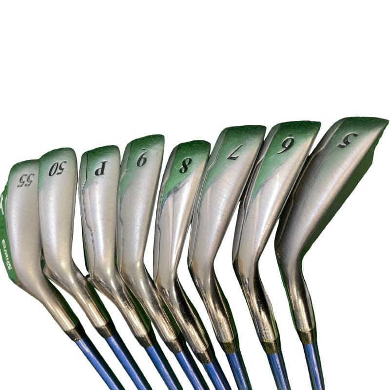 MIZUNO ミズノ EURUS 5GO アイアン 8本セット メンズ MIZUNO GOLF ミズノ EURUS 5GO 8S アイアンセット IR フレックスS