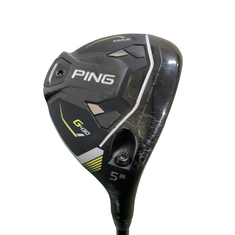 ［超美品］PING G430 MAX フェアウェイウッド　5W/S PING（ピン） G430 MAX 5W フェアウェイウッド FW フレックスS