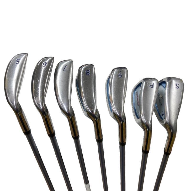 美品 ブリヂストン パラディーゾ アイアンセット 7本 L レディース BRIDGESTONE GOLF ブリヂストン Paradiso CL 7S レディース アイアン