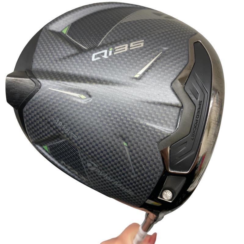 【美品】テーラーメイド Qi35 MAX 1W ドライバー 9.0° R TaylorMade（テーラーメイド） Qi35 MAX 9° ドライバー DR フレックスR