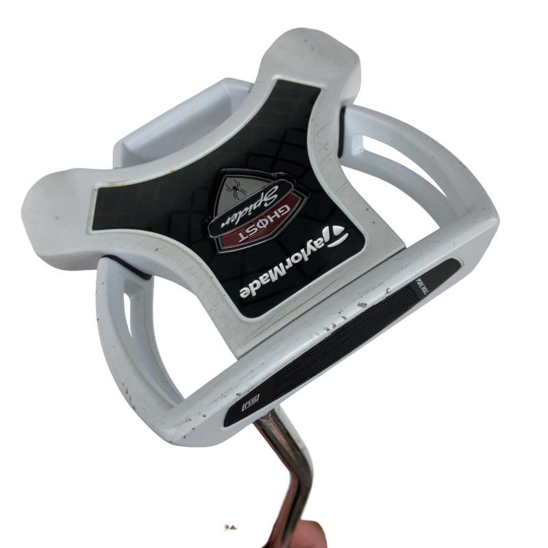 テーラーメイドSpider Ghost Whiteパター ダブルベンド34インチ TaylorMade（テーラーメイド） Spider GHOST WHITE ダブルベンド 34