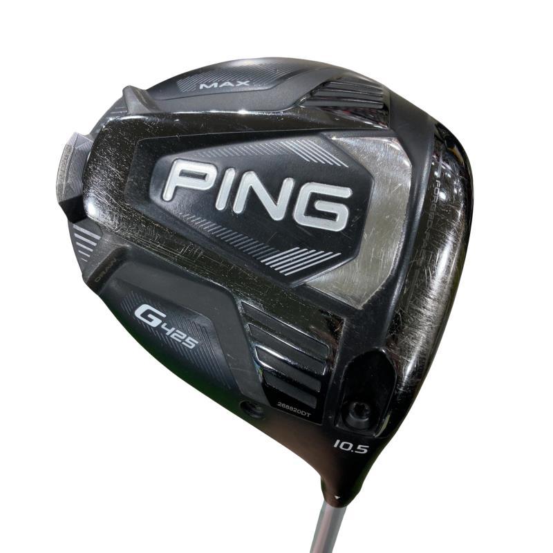 PING G425 MAXドライバー 10.5度 シャフト付　フレックスS PING（ピン） G425 MAX 10.5°(アーコス無し) ドライバー DR フレックス