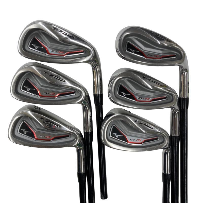 アイアン7本セット【ミズノ T-ZOID RV-02】 MIZUNO GOLF ミズノ T-ZOID RV-02 7S アイアンセット IR フレックスR