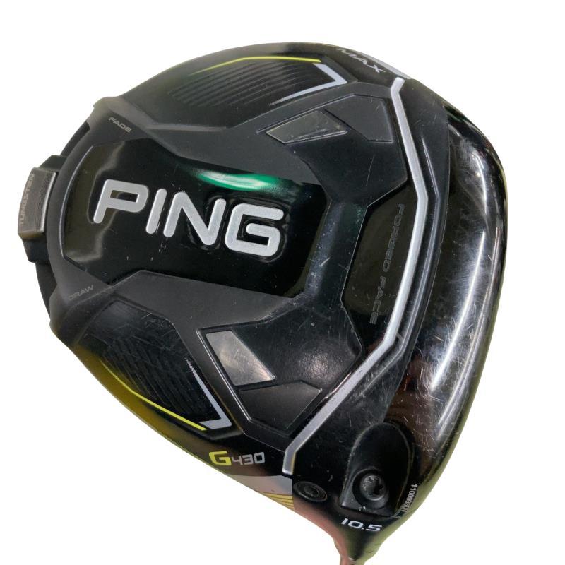 【ほぼ未使用】PING G430 MAX ドライバー 10.5° フレックスSR PING（ピン） G430 MAX 10.5° ドライバー DR フレックスSR : ゴルフ