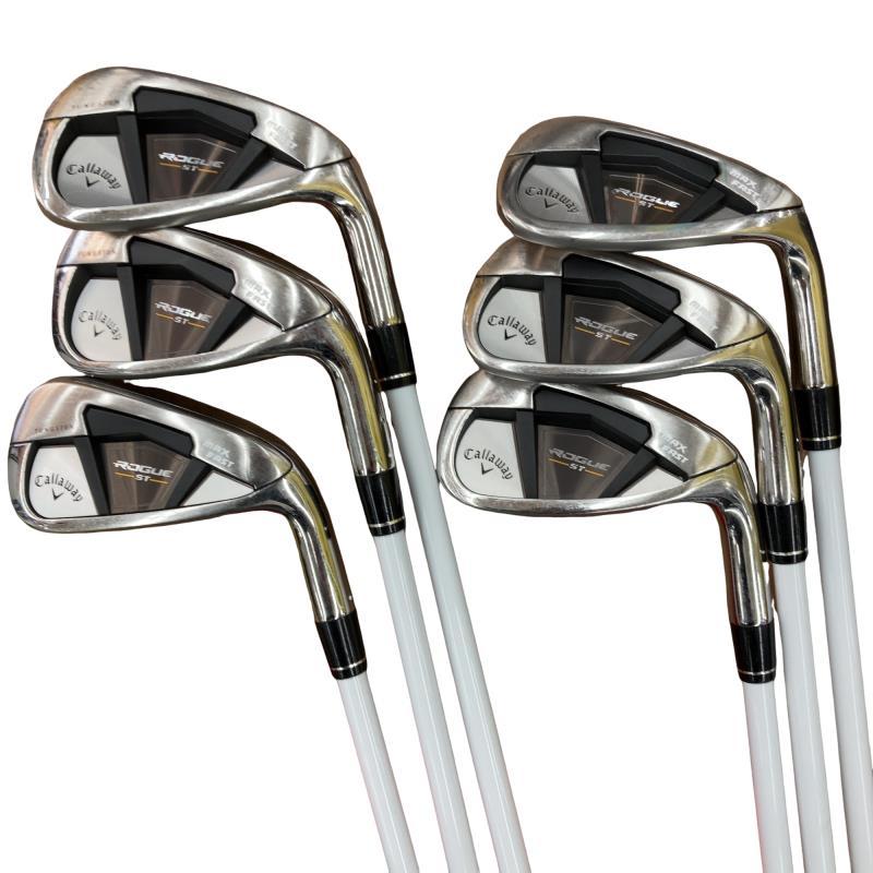 レディースアイアンキャロウェイROUGE ST MAX FAST　Lシャフト7本 Callaway（キャロウェイ） ROGUE ST MAX FAST 7S レディース アイアン