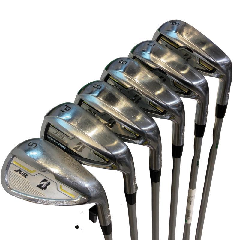 BRIDGESTONE GOLF ブリヂストン JGR HYBRID FORGED 6S アイアンセット