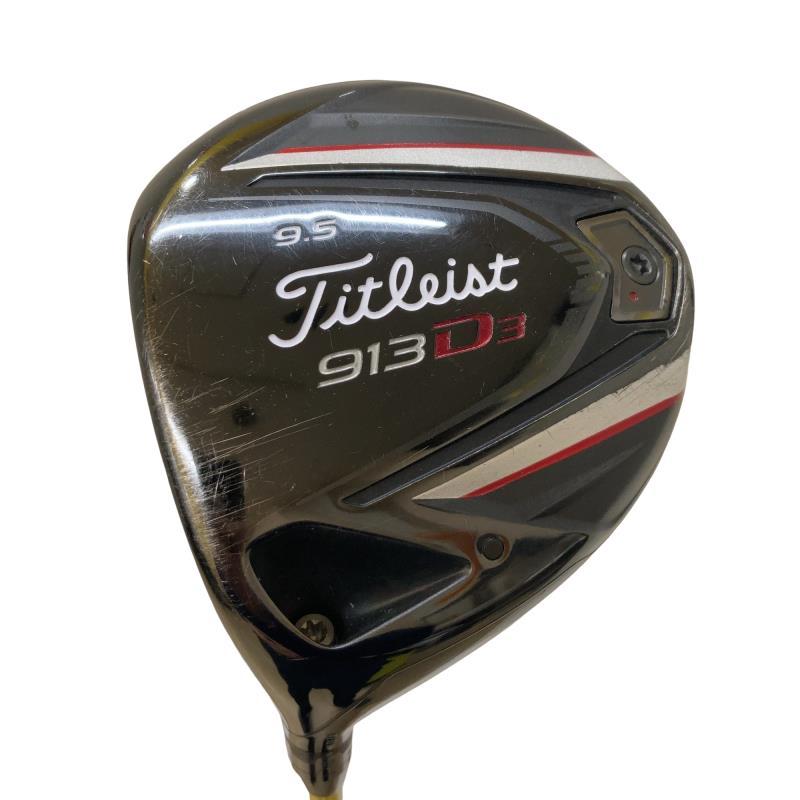 TITLEIST 913D3☆フレックスS☆付属品一式 Titleist（タイトリスト） 913 D3 9.5° レフティ ドライバー DR