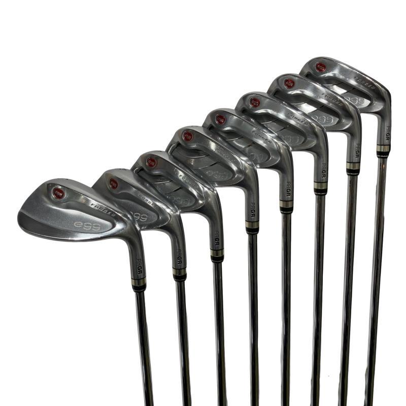 【美品】PRGR NEW egg FORGED 2019年 アイアンセット 9本 PRGR（プロギア） egg FORGED(2019) 9S アイアンセット IR フレックス