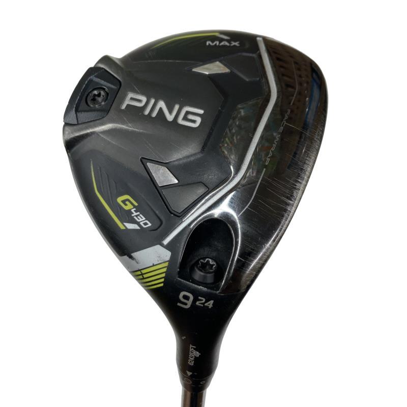 【新品】G430 MAX 9W 9番ウッド フェアウェイウッド PING PING（ピン） G430 MAX 9W フェアウェイウッド FW フレックスR