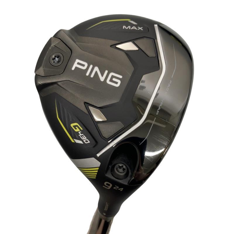 【美品】G430 9W フェアウェイウッド 9番ウッド PING PING（ピン） G430 MAX 9W フェアウェイウッド FW フレックスS