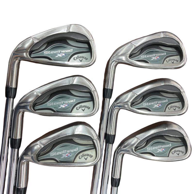 キャロウェイ　ＸＲ　アイアン６Ｓ（６本セット）レフティ Callaway（キャロウェイ） STEELHEAD XR 6S レフティ アイアンセット