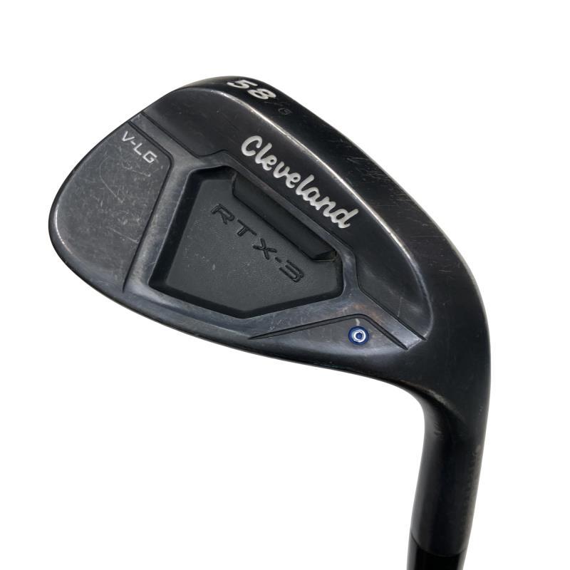 Cleveland Golf - クリーブランド　RTX3ウェッジ  ブラックサテン 52° 58°セット Cleveland Golf（クリーブランドゴルフ） クリーブランド Cleveland
