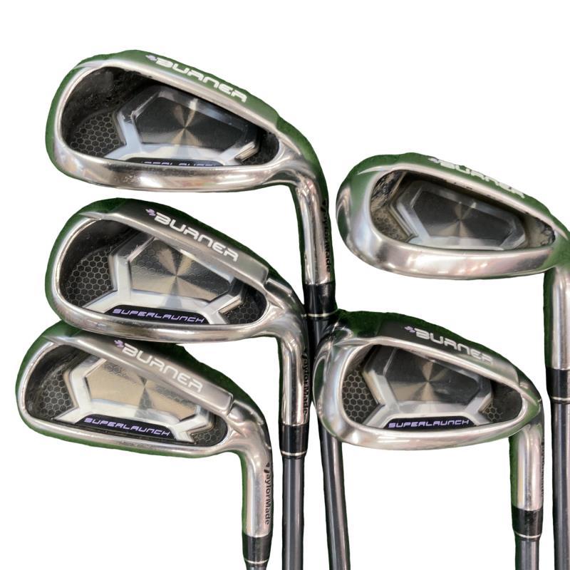 TaylorMade - レディース！テーラーメイドBURNERSUPERLAUNCHアイアンセット5本L TaylorMade（テーラーメイド） BURNER SUPER LAUNCH 5S レディース