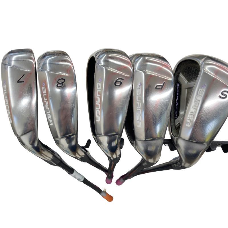 TaylorMade - レディース！テーラーメイドBURNERSUPERLAUNCHアイアンセット5本L TaylorMade（テーラーメイド） BURNER SUPER LAUNCH 5S レディース