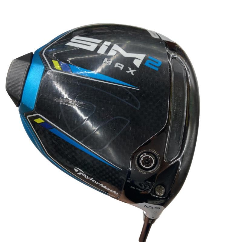 【美品】TaylorMade SIM2MAX ドライバー　10.5° Sシャフト TaylorMade（テーラーメイド） SIM2 MAX 10.5° ドライバー DR