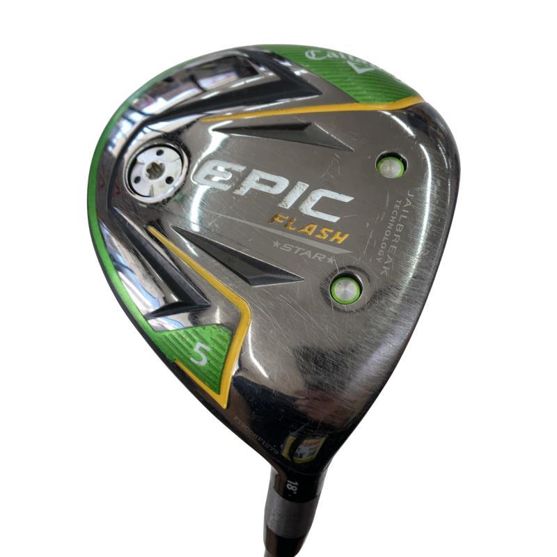 EPIC FLASH ★STAR★ フェアウェイウッド5W フレックスSR Callaway（キャロウェイ） EPIC FLASH STAR 5W フェアウェイウッド FW