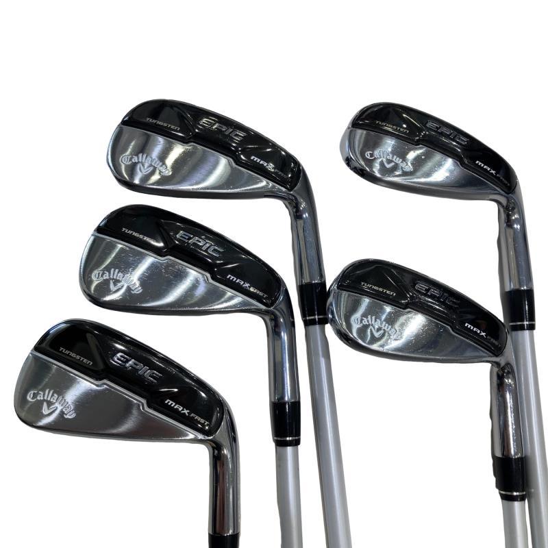 ほぼ新品Callaway Epic Maxファスト アイアン5本レディース保証付 Callaway（キャロウェイ） EPIC MAX FAST 5S レディース アイアン