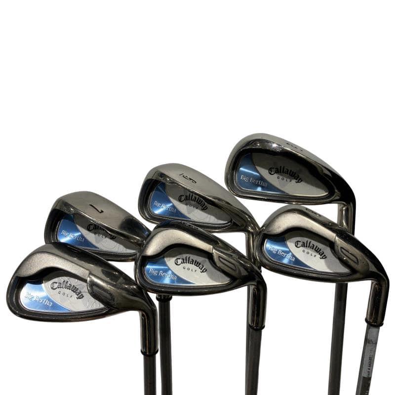 Callaway BIG BERTHA キャロウェイ アイアン8本セット Callaway（キャロウェイ） BIG BERTHA WOMEN'S(2008) 8S レディース