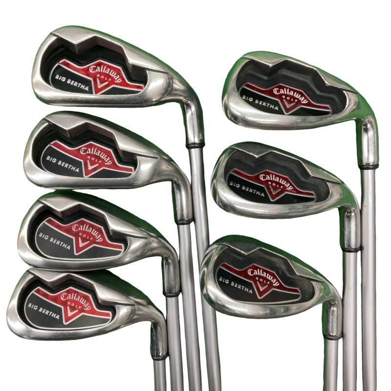 CallawayキャロウェイBIG BERTHA IRONS アイアン8本セット Callaway（キャロウェイ） BIG BERTHA IRONS(2006) 8S レディース
