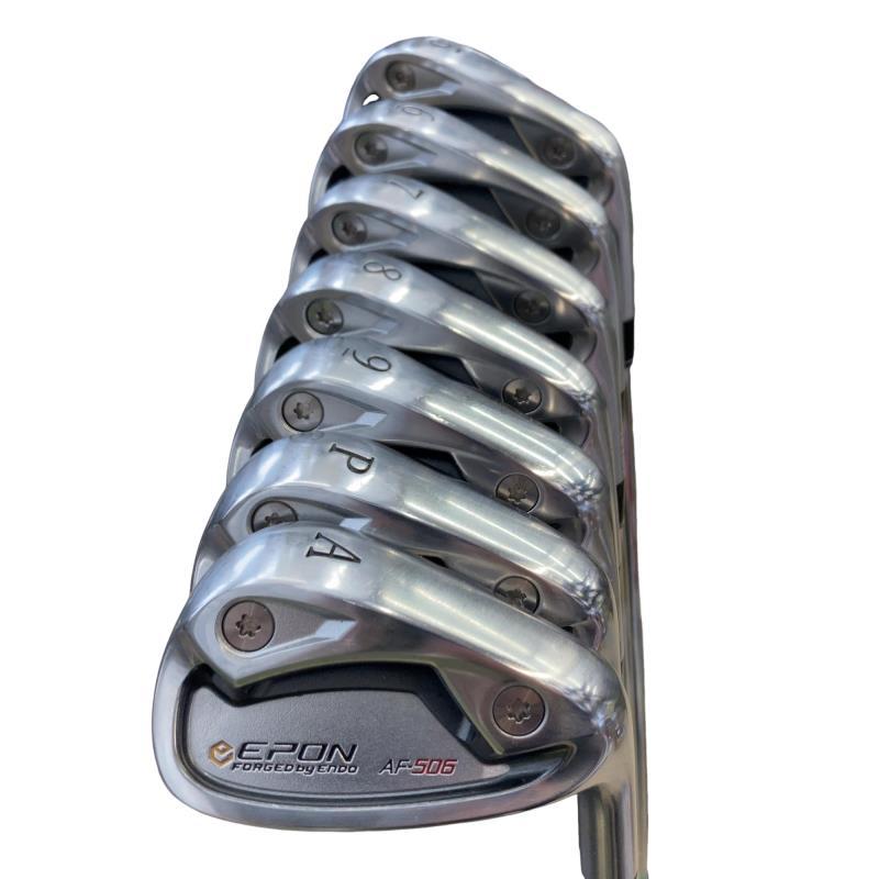 【希少：正規品】 ☆ EPON エポン☆ AF-506 ☆ 8本セット☆R エポンゴルフ株式会社 EPON AF-506 8S アイアンセット IR フレックスS