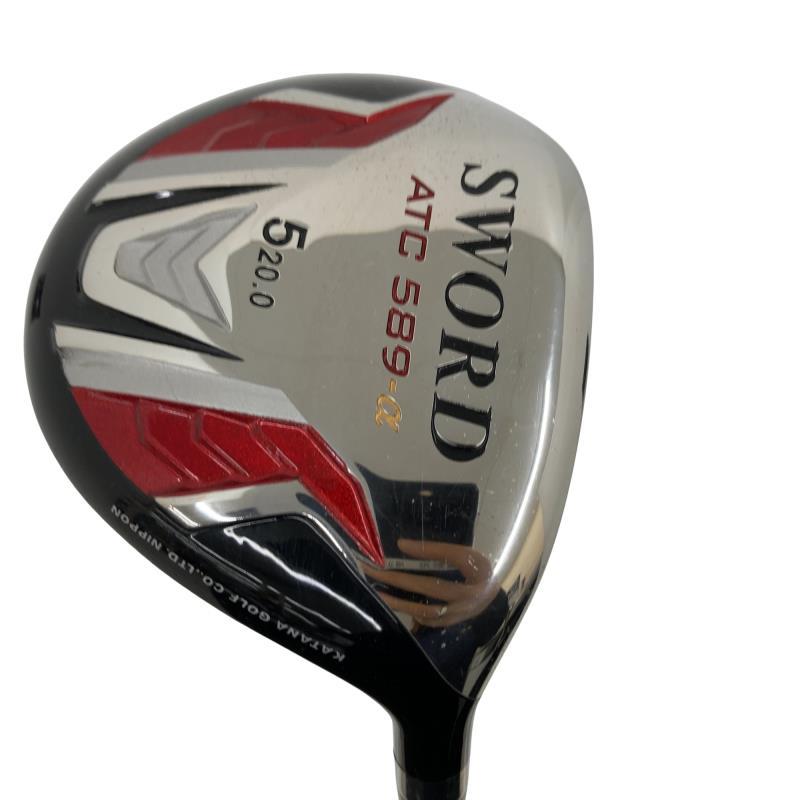 【美品】KATANA SWORD ATC589β 5W フェアウェイウッド KATANA GOLF（カタナゴルフ） SWORD ATC 589-α 5W フェアウェイウッド