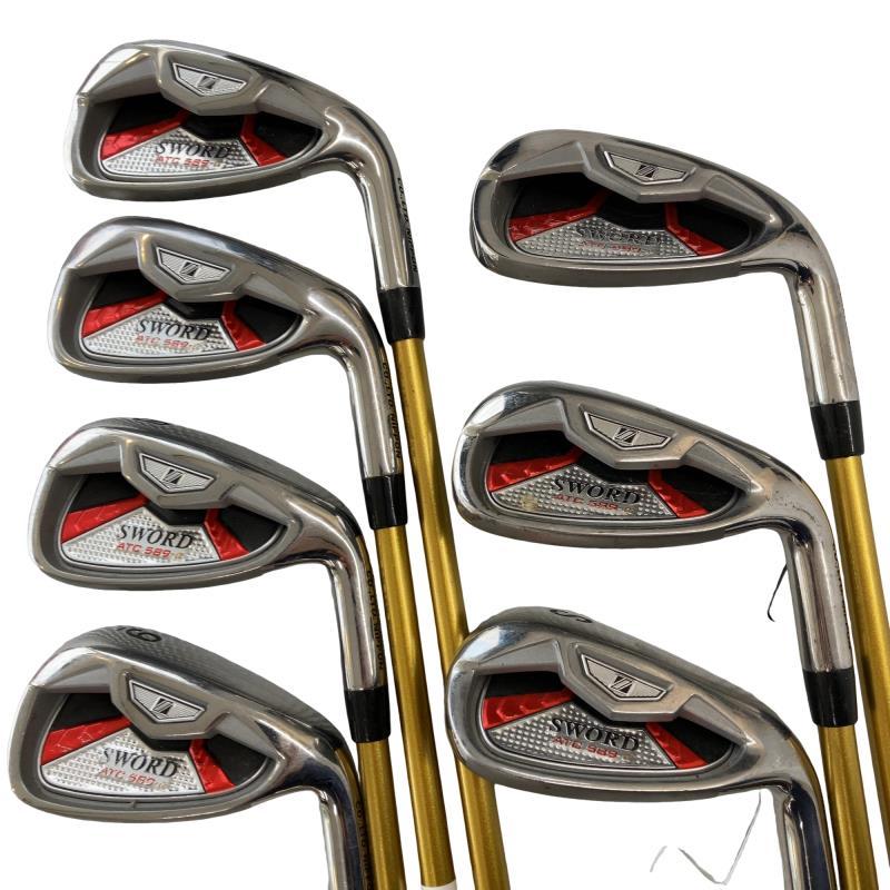 KATANA GOLF メンズゴルフクラブセット SWORD ATC589 KATANA GOLF（カタナゴルフ） SWORD ATC 589-α 7S アイアンセット IR