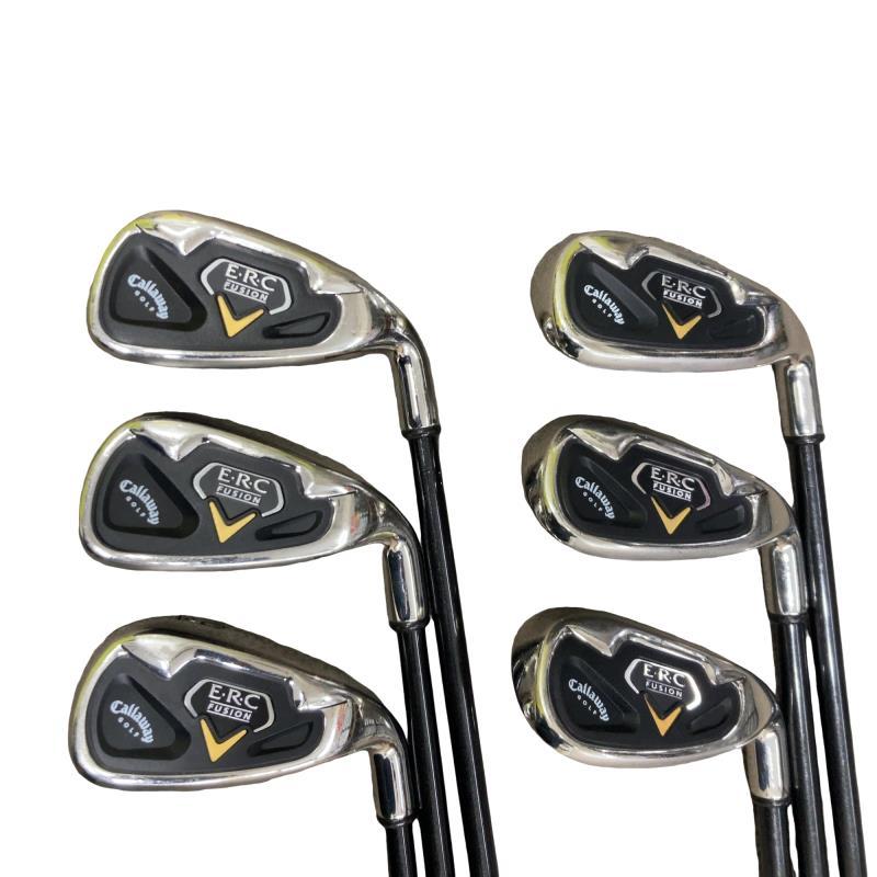 【レディース】Callaway ERC アイアンセット 6本 FLEX-L Callaway（キャロウェイ） E・R・C FUSION 6S レディース アイアン