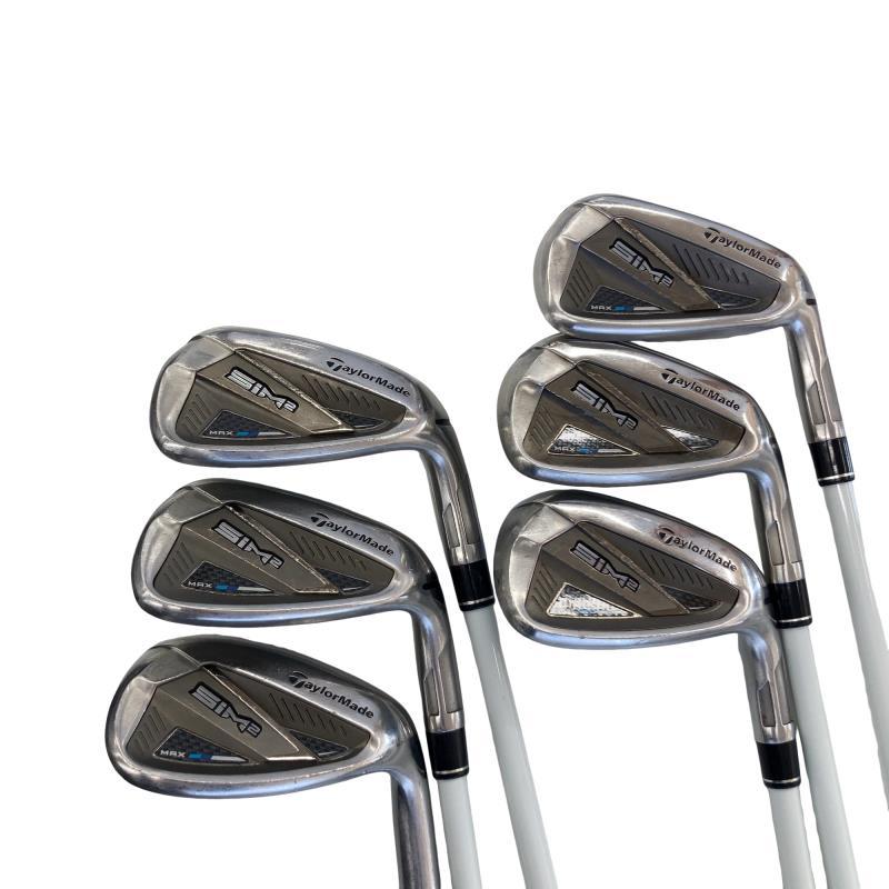TaylorMade（テーラーメイド） SIM2 MAX 6S レディース アイアンセット