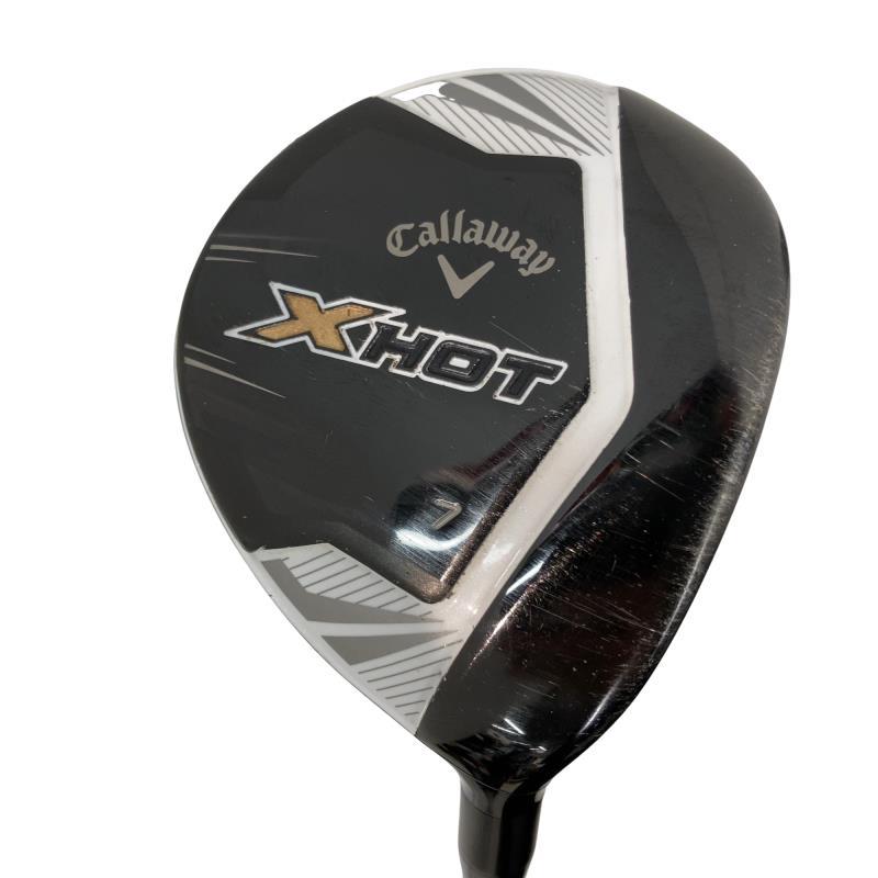 名器】キャロウェイ X HOT フェアウェイウッド 7W（21°） フレックスS Callaway（キャロウェイ） X HOT 7W フェアウェイウッド FW フレックス