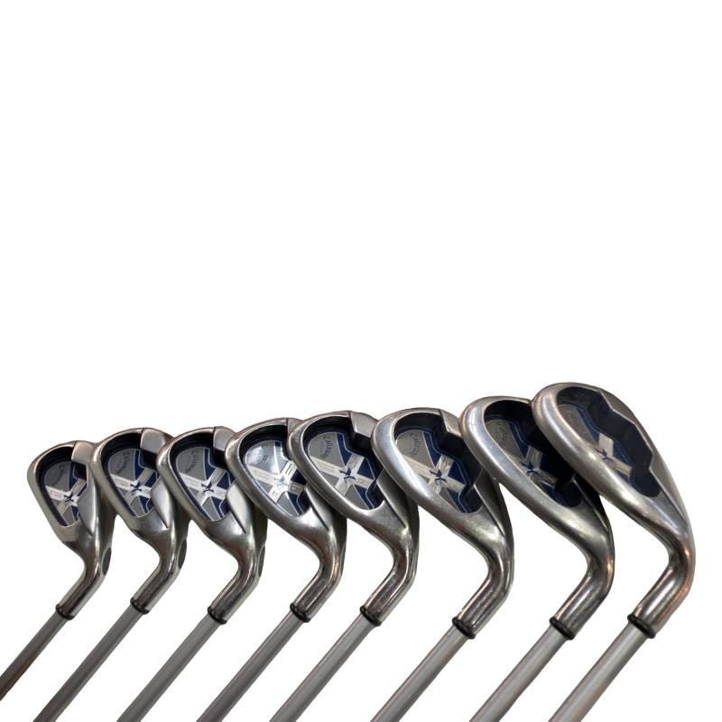 テ01★キャロウェイ X-18 8本レディースアイアンセットL Callaway Callaway（キャロウェイ） X・18 8S レディース アイアンセット IR