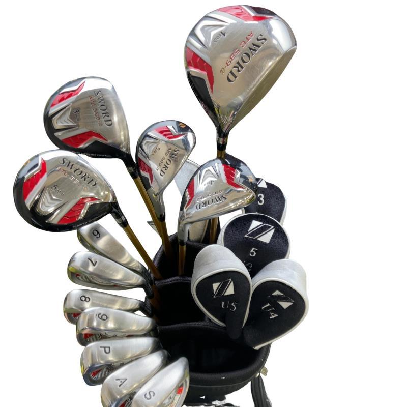 【美品】KATANA SWORD ATC589-α ゴルフクラブセット KATANA GOLF（カタナゴルフ） SWORD ATC 589-α 13S(10.5°) CB付 クラブ