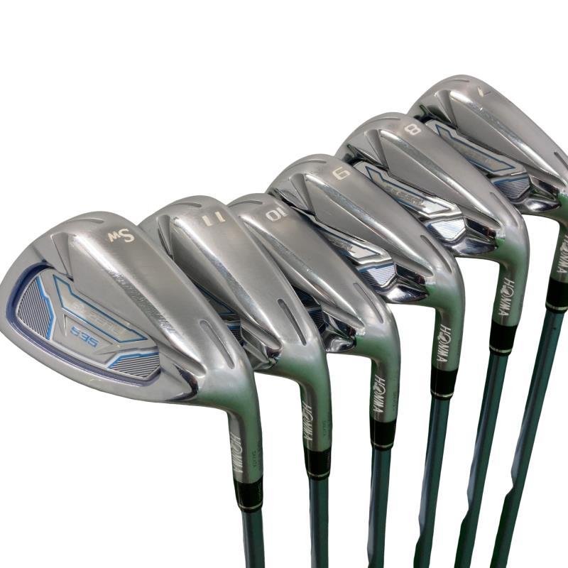 535 BeZEAL HONMA 【美品】 L 初心者 9本 レディースゴルフセット ビジール 535 ZEAL Be HONMA 美品 7本 アイアンセット レディース クラブ