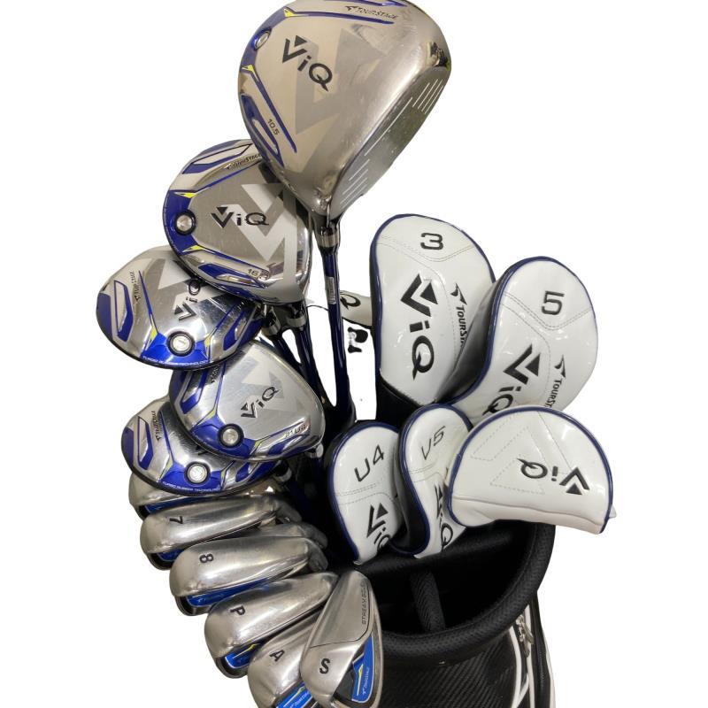 ◻️ブリヂストン ツアーステージ viq 13本 セット フレックスR メンズ BRIDGESTONE GOLF ブリヂストン TOURSTAGE ViQ(2023) 13S(10.5°) CB