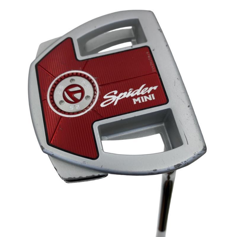 【パター右】テーラーメイド Speeder MINI 33インチ パター 美品 TaylorMade（テーラーメイド） Spider MINI DIAMOND SILVER 33インチ