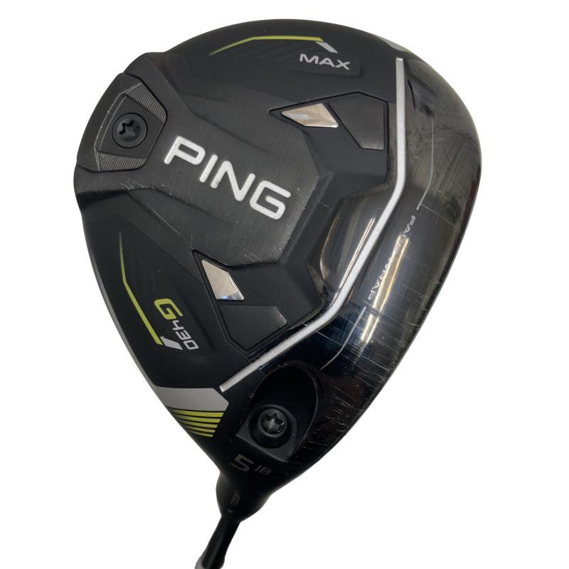 ［超美品］PING G430 MAX フェアウェイウッド　5W/S PING（ピン） G430 MAX 5W フェアウェイウッド FW フレックスS