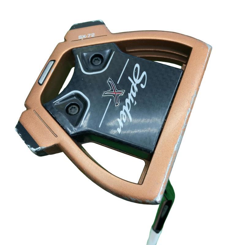TaylorMade Spider X Copper パター34インチ TaylorMade（テーラーメイド） Spider X COPPER/WHITE シングルベンド