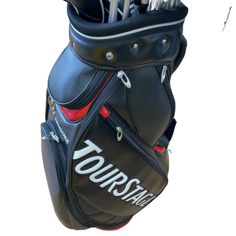 BRIDGESTONEブリヂストンV6000 バッグ&クラブ11本Sフレックス BRIDGESTONE GOLF ブリヂストン TOURSTAGE V6000 11S(キャディバッグ付